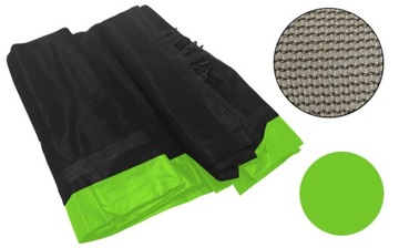 ZEWNĘTRZNA SIATKA do trampoliny 10FT 304 cm 8 tuneli ŻYŁKOWA