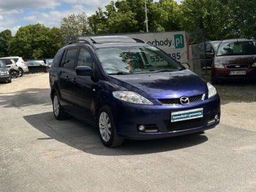 Mazda 5 I 1.8 MZR 115KM 2007 Mazda 5 Raty Klimatronic Szyberdach 7 osobowy 1.8 BENZ Zarej w PL 1.8 115KM, zdjęcie 2