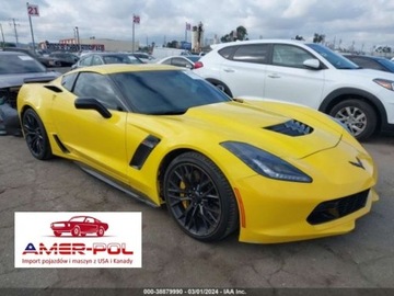 Chevrolet Corvette C7 2019 Chevrolet Corvette 2019r., 6.2L 6.2 Benzyna 620KM