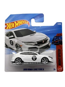 Машинка hot wheels # 2018 honda civic type r 11/250