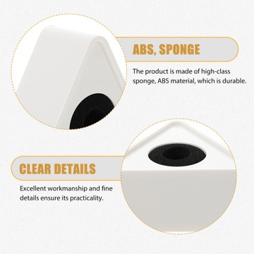 МИКРОФОН ЛОГОТИП ПОЛЕЗНЫЙ ТРЕУГОЛЬНИК ФЛАГ 2 ШТ.