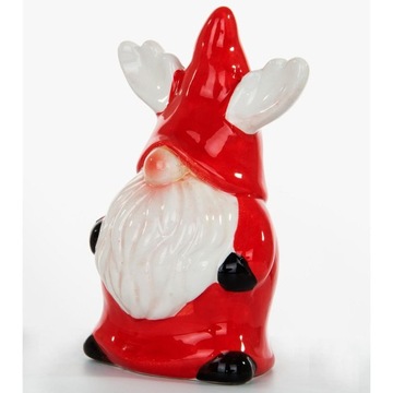 OZDOBA ŚWIĄTECZNA FIGURKA PORCELANOWA MIKOŁAJ WIKING 11,5CM