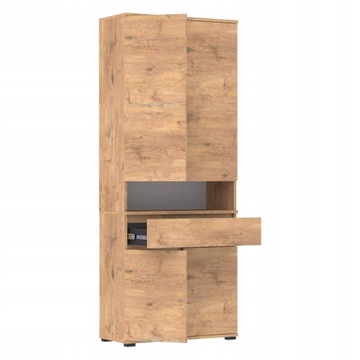 Szafka na buty Supra 80x36 Szafa z szufladą D1N1 Dąb Lancelot