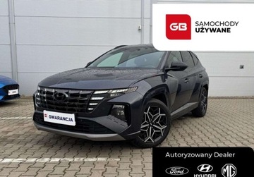 Hyundai Tucson IV SUV 1.6 T-GDI 48V 180KM 2021 Hyundai Tucson Hyundai Tucson 1.6 180KM AT N-Line Salon PL ASO Gw.fabryczna