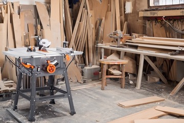 НАСТОЛЬНАЯ ПИЛА 3400W Soft START 3-х режущая кромка KRAJZERGA ДИСКОВАЯ ДЕРЕВОРЕЗКА