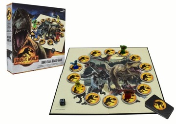 GRA PLANSZOWA JURASSIC WORLD DINO CHASE