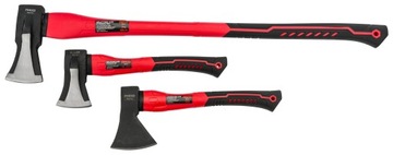 НАБОР ТОПОРОВ КОЛУН ТОПОР ПЛОТНИКА 3 ШТ ДЛЯ ОТРЕЗАНИЯ