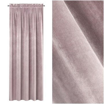 Zasłona Pierre Cardin Sibel welur velvet 140X270