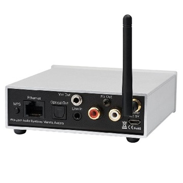 PRO-JECT STREAM BOX S2 ODTWARZACZ STREAMER SREBRNY