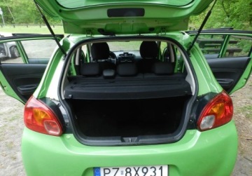 Mitsubishi Space Star Hatchback 5d 1.0 71KM 2014 Mitsubishi Space Star maly tani niezawodny ekonomiczny z KLIMATYZACJA, zdjęcie 10