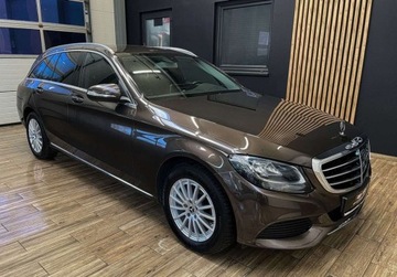 Mercedes Klasa C W205 Kombi 200 BlueTEC 136KM 2015 Mercedes-Benz Klasa C MANUAL1.6 BlueTEC gwarancja bezwypadkowy NAVI SKOR, zdjęcie 4