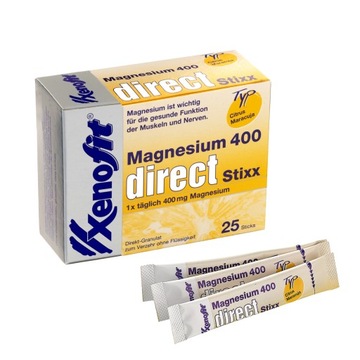 MAGNEZ DIRECT STIXX XENOFIT 400 MG BEZ CUKRU Z KSYLITOLEM CYTRYNIAN MAGNEZU