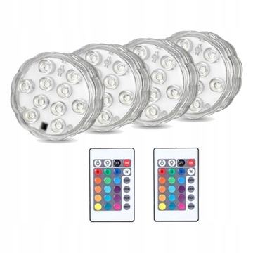 4X LAMPKI DO BASENU LED ŚWIATEŁKA DO BASENU SPA