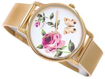 DAMSKI ZEGAREK TIMEX TW2U19100 FULL BLOOM ZŁOTY