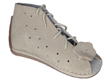 BUTY SANDAŁY KAPCIE DZIECIĘCE PROFILAKTYCZNE WIĄZANE DR FABIO roz. 25