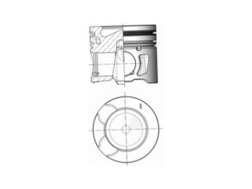 KOLBENSCHMIDT 41251610 PÍST