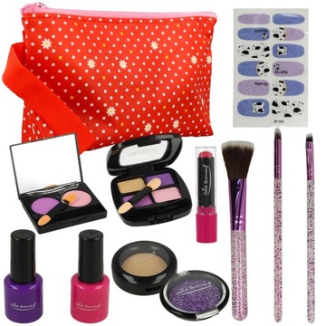 ПРИНЯТЫЙ МАКИЯЖ КОСМЕТИКА ДЛЯ ДЕТЕЙ МАКИЯЖ ДЛЯ ИГРЫ 25 ЭЛЕМЕНТОВ.