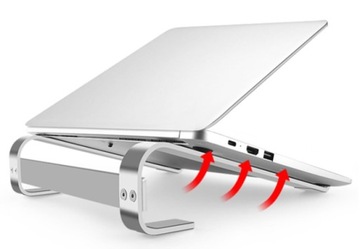 ERGONOMICZNA PODSTAWKA POD LAPTOP TABLET STOJAK PRZENOŚNA 10-17.3 CALA