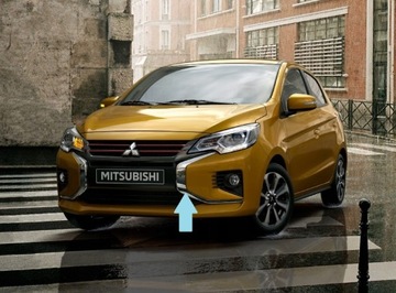 MITSUBISHI OE 6407A379 LIŠTA NÁRAZNÍKU PŘEDNÍHO CHRÓM SPACE STAR