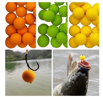 KULKI PŁYWAJĄCE ŻÓŁTE POP UP FL