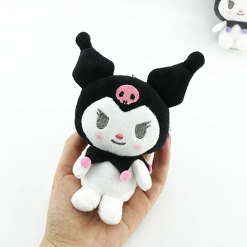 Sanrioed Kawaii Hello Kitty Kuromi плюшевая кукла игрушечная подвеска милая
