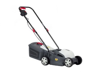 KOSIARKA Elektryczna NAC 32 cm 1200W z ZABEZPIECZENIEM Termicznym KOSZ 27 l
