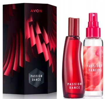 Zestaw Passion Dance Avon woda toaletowa + mgiełka 2 elementy