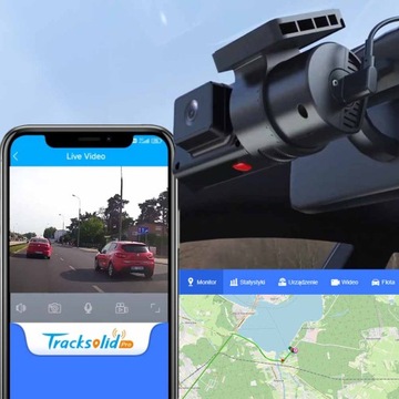 Автомобильная камера видеорегистратор SIM-карта GPS Dual ORLLO FORCE ONE 4G