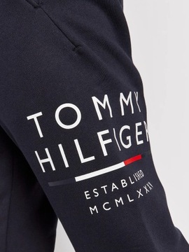 SPODNIE DRESOWE TOMMY HILFIGER MW0MW20120 R S