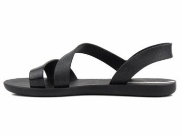 Ipanema Sandały IPANEMA VIBE SANDAL FEM 82429 BLACK/GLITTER BLACK AJ078