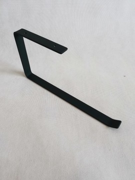 Держатель для бумаги на кухне под шкафом, черный матовый