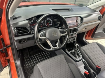 Volkswagen T-Cross SUV 1.0 TSI 110KM 2021 Volkswagen T-Cross SalonPL! LED, Czujniki Asystent, zdjęcie 9
