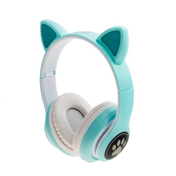 НАУШНИКИ ДЛЯ ДЕТЕЙ Кошачьи ушки Bluetooth B39 LED