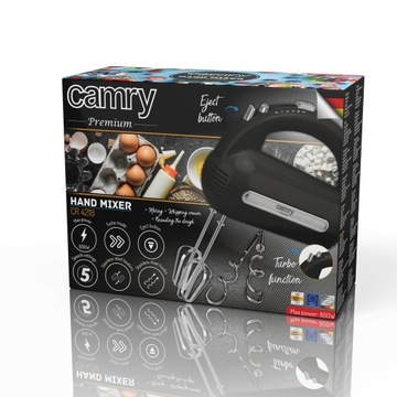 РУЧНОЙ КУХОННЫЙ МИКСЕР, 5 УРОВНЕЙ МОЩНОСТИ, 800 Вт