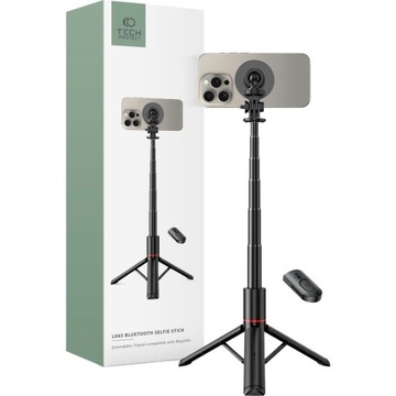 Selfie-stick Tech-Protect L06S, kijek uchwyt tripod z Bluetooth do MagSafe