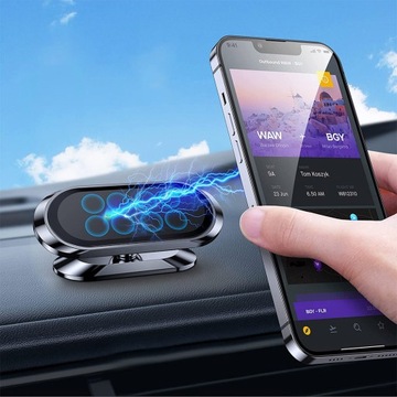 МАГНИТНЫЙ АВТОДЕРЖАТЕЛЬ ДЛЯ АВТОМОБИЛЯ, ПРОЧНЫЙ ДЛЯ КАПИТЫ 360°