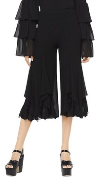 MICHAEL KORS Ruffled CROPPED PANTS-S