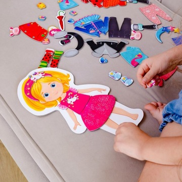 МАГНИТНАЯ ИГРА-ОДЕВАЛКА NIKOLE LITTLE FASHION