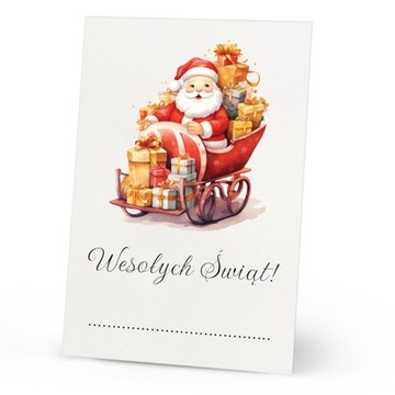 ПОДАРОЧНЫЕ ЭТИКЕТКИ праздники Новогодние бирки (10 шт.)