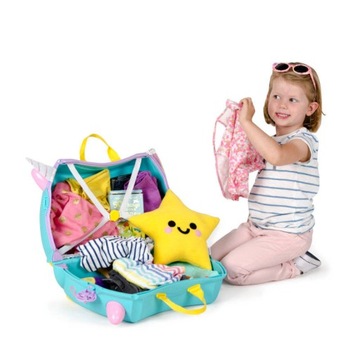 Jeżdżąca walizka jeździk Trunki unicorn Jednorożec