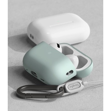 ETUI DO APPLE AIRPODS PRO 1 / 2 RINGKE SILICONE ZIELONY