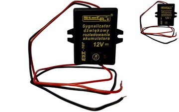 SYGNALIZATOR ROZŁADOWANIA AKUMULATORA EST-707