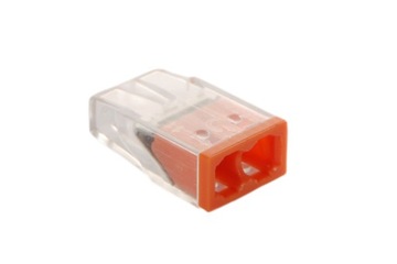 SZYBKOZŁĄCZKA FT-202 2 x 0,5-2,5mm DRUT- 10 sztuk