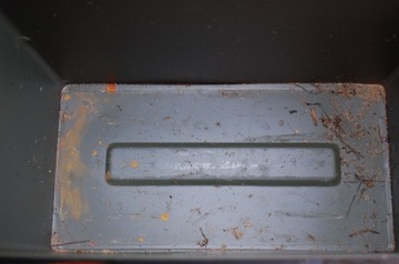 ГЕРМЕТИЧНЫЙ МЕТАЛЛИЧЕСКИЙ ЯЩИК ДЛЯ БОЕПРИПАСОВ NATO 2 CAT