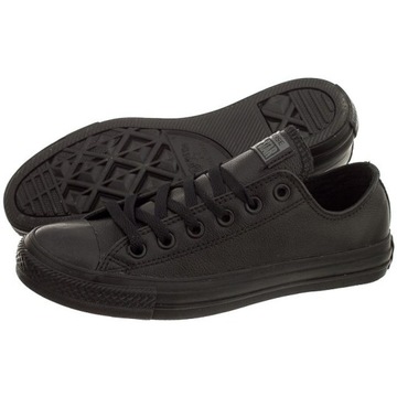 Buty Skórzane Trampki Converse CT All Star OX Czarne