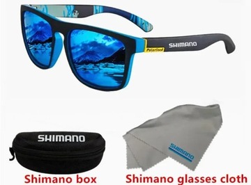 Shimano Sportowe OKULARY Przeciwsłoneczne Polaryzacyjne UV400