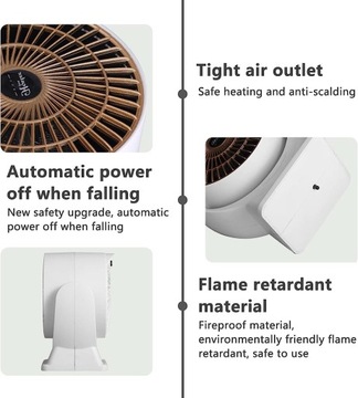 Termowentylator Energooszczędna Farelka Grzejnik