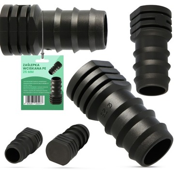 10x PE 25 ЗАГЛУШКА ЗАГЛУШКА КРЫШКА ШЛАНГА ЗАГЛУШКА КАПЕЛЬНАЯ ЛИНИЯ ТРУБА