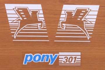 Набор наклеек МОТОБАЙК PONY 301