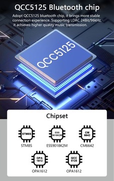 Предекодер для усилителя наушников Bluetooth KGUSS T5PRO